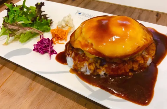 波音チーズロコモコ