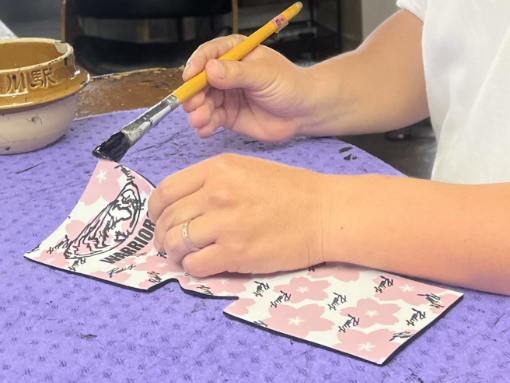 クージー（缶の保冷カバー）作り